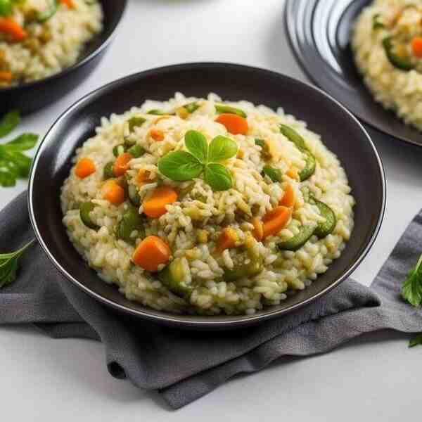 Ризотто с овощами